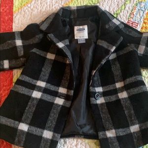 12-18 month plaid pea coat (old navy)